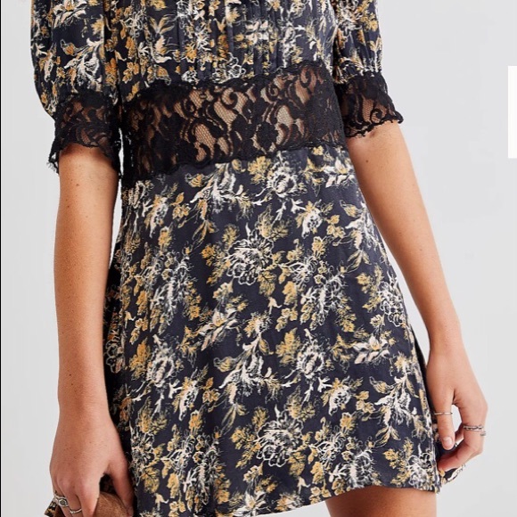 NWT Free People Lucie mini dress - Picture 3 of 4